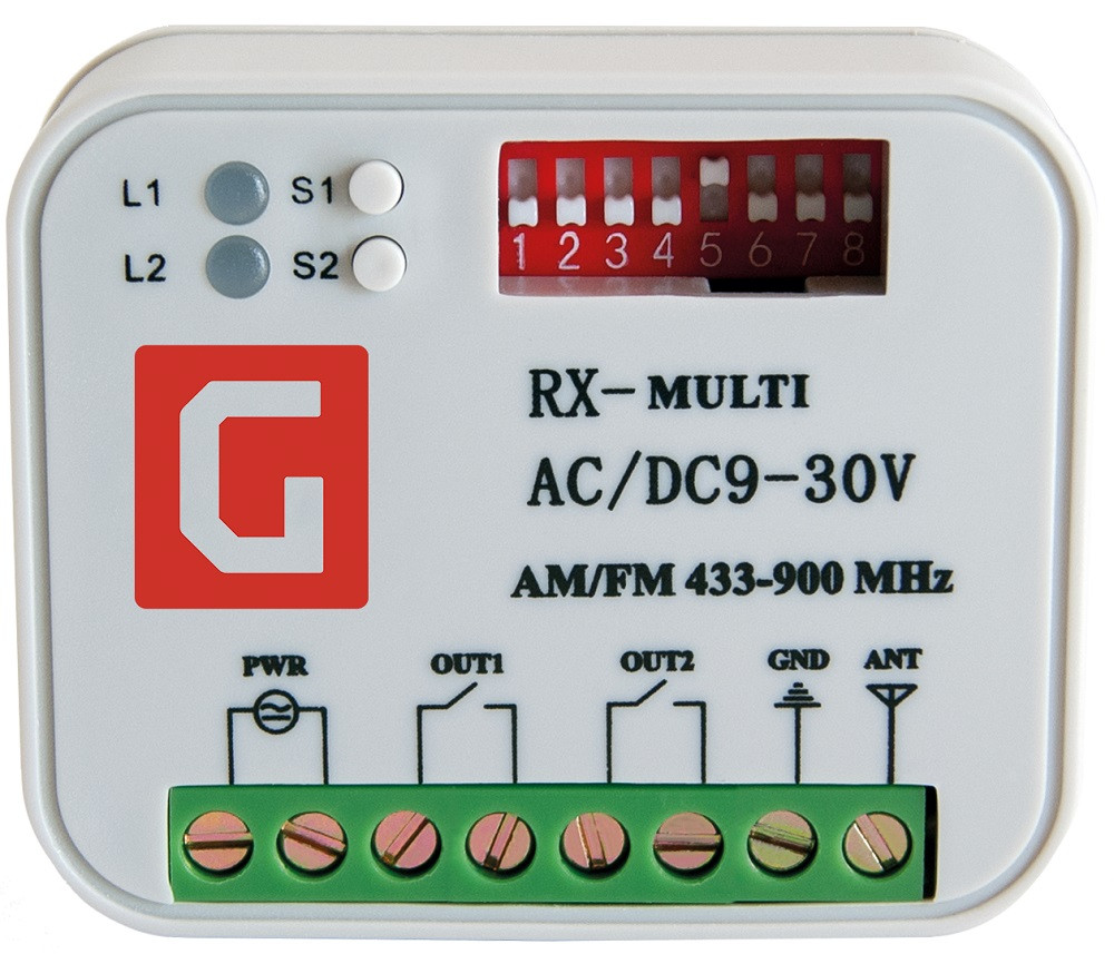 Приймач універсальний зовнішній 2-канальний Gant RX Multi