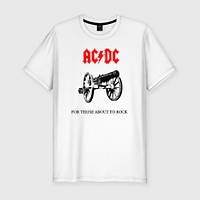 Футболка з принтом "AC/DC (Ей-сі/Ді-сі) For those about to rock"