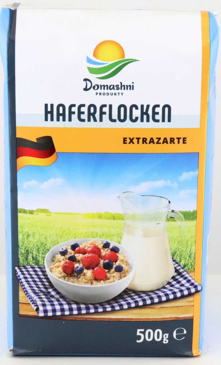 Домашні продукти Вівсяні пластівці Haferflocken 500г