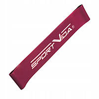 Резинка для фитнеса и спорта, лента-эспандер SportVida Mini Power Band 0.8 мм 5-10 кг SV-HK0201 SKL41-227076