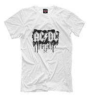 Футболка з принтом "AC/DC (Ей-сі/Ді-сі) музичний гурт" Push IT