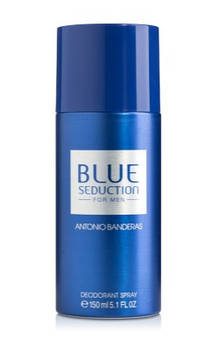 Antonio Banderas Blue Seduction 150 мл. Дезодорант чоловічий