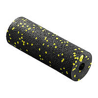 Массажный ролик, валик, роллер 4FIZJO Mini Foam Roller 4FJ0081 Black-Yellow SKL41-227869