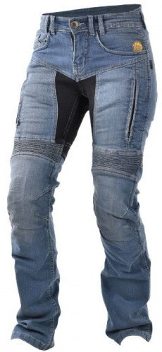 Мотоджинси жіночі Trilobite 661 Parado regular fit long сині, 26
