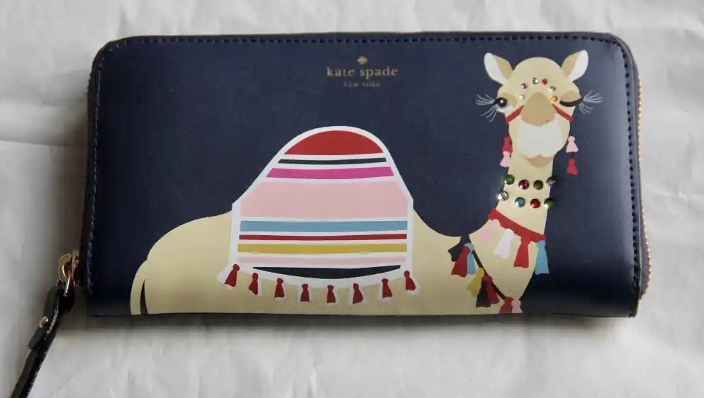 Гаманець жіночий шкіряний Kate spade New York original, Модель ЕГІПЕТСЬКИЙ верблюд