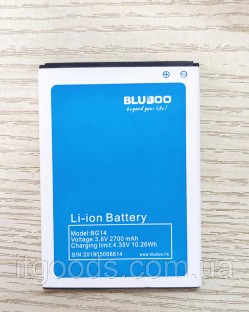 Оригінальний акумулятор ( АКБ / батарея ) BG14 для Bluboo D6 2700mAh