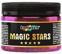 Глиттер Kompozit Magic Stars розовый 0.06кг