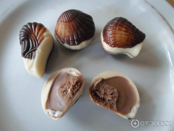 Шоколадные конфеты ассорти Vobro Frutti Di Mare в коробке с бантом, 250 гр - фото 5 - id-p236485477