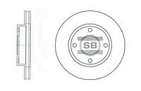 Гальмівний диск Nissan Almera Classic B10 2006 - Hi-Q SD4225 передній