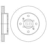 Тормозной диск передний Nissan Almera N16 2000-2006 Hi-Q SD4225