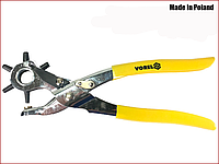 Дырокол для кожи револьверный D 2,5, 3,0, 3,5, 4,0, 4,5, 5 мм Vorel 43600