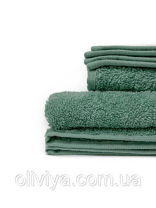 Простирадло махрове 190х220 Malachite green, фото 2