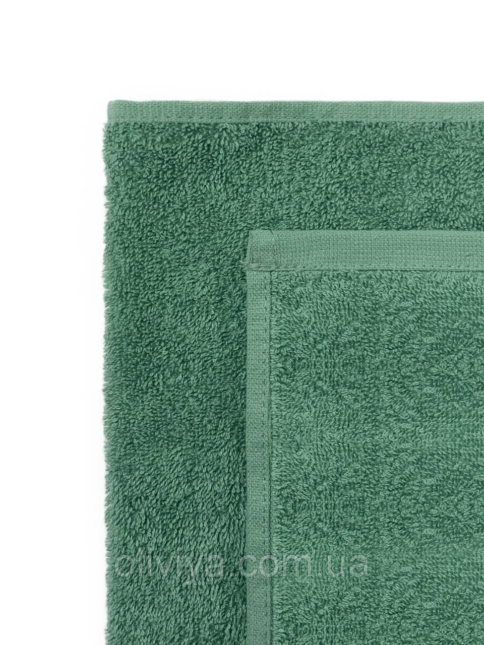 Простирадло махрове 190х220 Malachite green