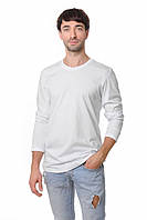 Однотонная мужская футболка лонгслив с длинным рукавом Размеры S,M,L,XL,XXL