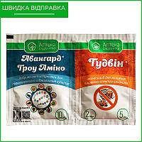 "Гудвін" (5 мл) + "Авангард" (10 мл) від Ukravit, Україна. Інсектицид від колорадського жука. Оригінал