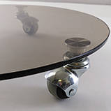 Підставка під квіти кругла ULTRA I 30 b8-10rez (бронза) скло, фото 2