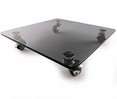 Підставка під квіти квадратна ULTRA VI Kv35 g8-10rez (сірий) скло