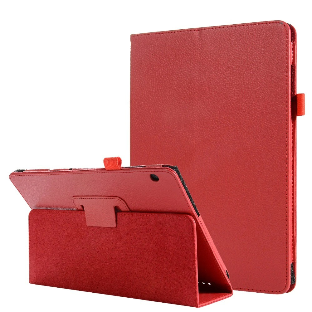 Чохол-книжка Litchi Leather Case для Huawei MediaPad T5 10.1 (Wake / Sleep) Red