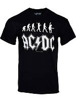 Футболка з принтом "AC/DC (Ей-сі/Ді-сі) еволюція" Push IT