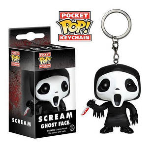 Фігурка брелок Funko Pop Фанко Поп Scream Ghost Face Крик Примарне Обличчя 4 см