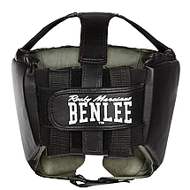 Шолом для боксу захисний боксерський шолом для змагань Benlee MIKE L/XL, чорний, фото 4