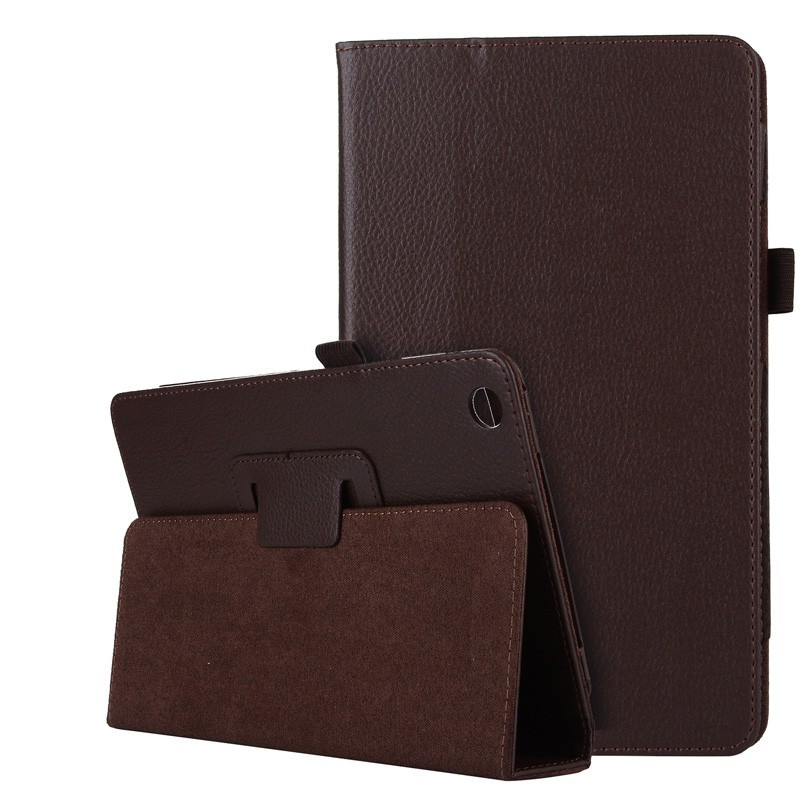 Чохол-книжка Litchi Leather Case для Huawei MediaPad T3 8 Brown