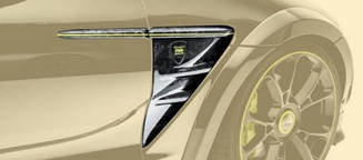 MANSORY front panel for fender Aston Martin DBX