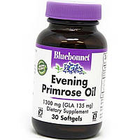 Масло вечірньої примули Bluebonnet Nutrition Evening Primrose Oil 1300 mg 30 softgels