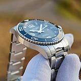 Чоловічі годинники LONGINES L3.781.4.06.6 Hydro Conquest 41 mm Green Dial Automatic, фото 7