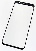 Скло дисплея Google Pixel 4, чорне, оригінал (Китай), з олеофобним покриттям