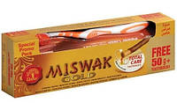 Зубна паста Місвак(мишвак) золота Dabur Miswak Gold, 120г + 50г+зубна щіточка