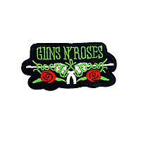 Нашивка термо с вышивкой " Guns n Roses"