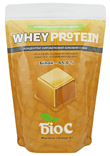 Whey Protein Concentrated 65% БіоС ™ зі смаком карамелі, 1.0 кг WPC (КСБ 65) - концентрат сироваткового білка