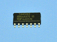 Мікросхема 74HC08D(smd) so14 Philips