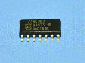 Мікросхема 74HC08D(smd) so14 Philips