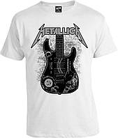 Футболка з принтом "Metallica (Металіка) Гітара" Push IT