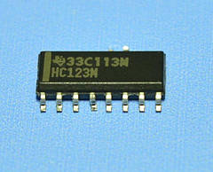 Мікросхема 74HC123N(smd) so16 TI