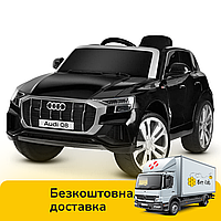 Детский электромобиль Audi (2 мотора по 25W, 2 аккум, MP3, USB) Bambi JJ2066EBLR-2 Черный