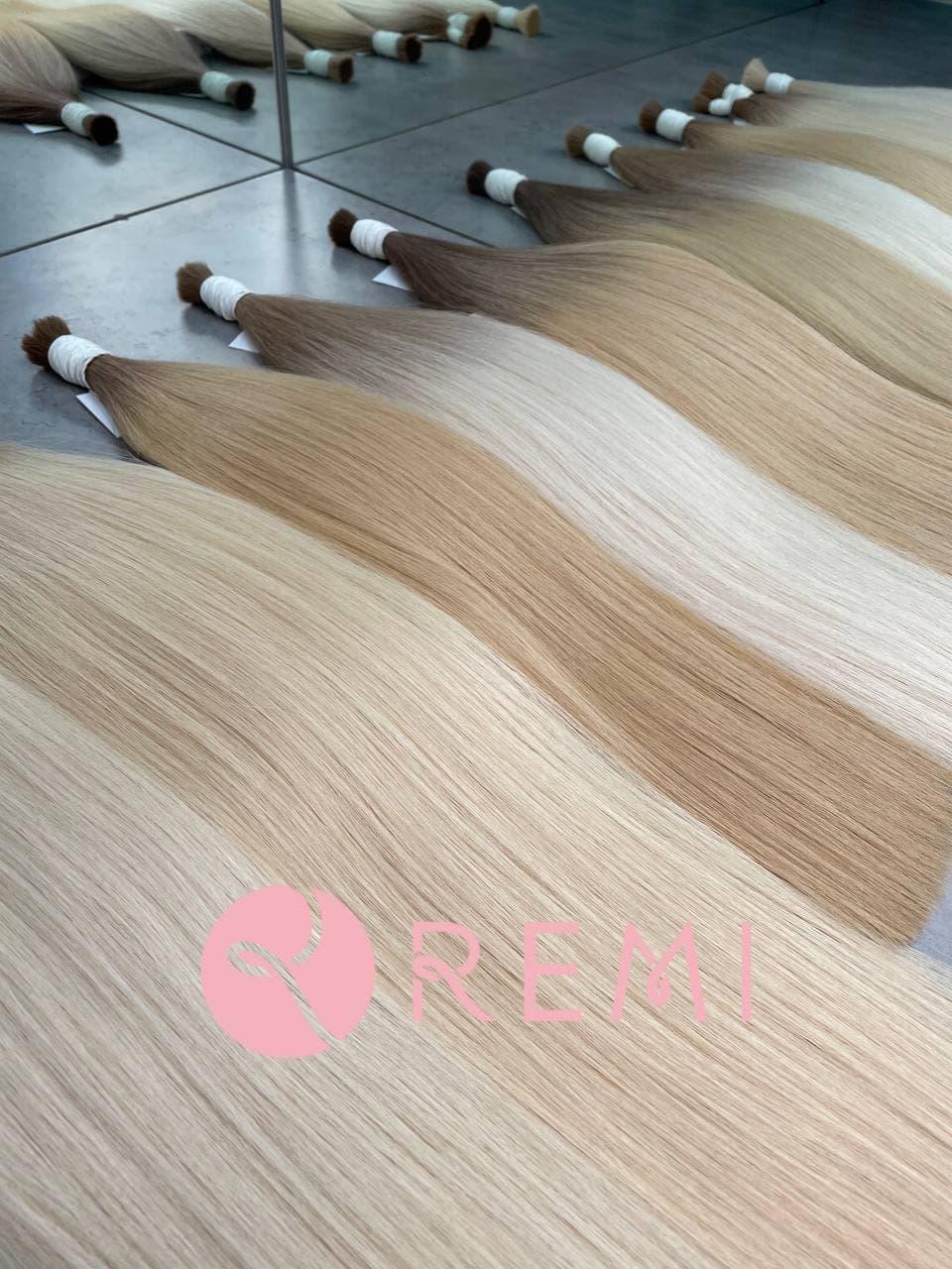 Слов'яне волосся в зрізі 60 см. Колір #Омбре, фото 1