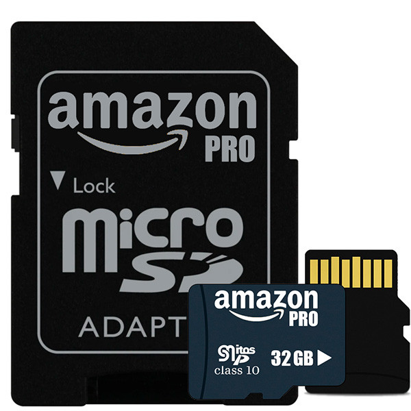 Картка пам'яті Amazon pro 32 Гб з адаптером