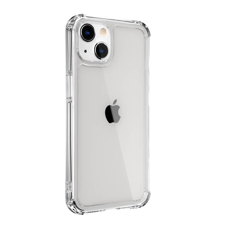 Протиударний чохол із посиленими кутами для iPhone 13 прозорий силіконовий