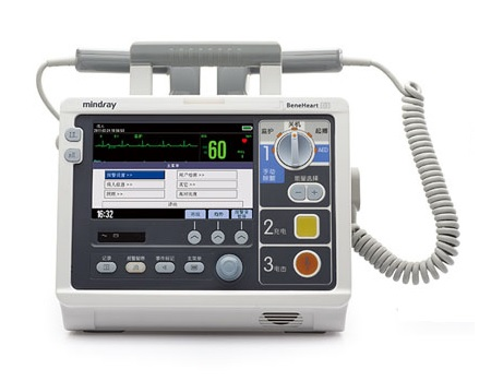 Дефібрилятор-монітор + режим кардіостимуляції Mindray BeneHeart D3, фото 1