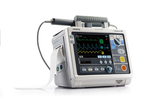 Дефібрилятор-монітор + вимірювання SpO2 + NIBP Mindray BeneHeart D3, фото 1