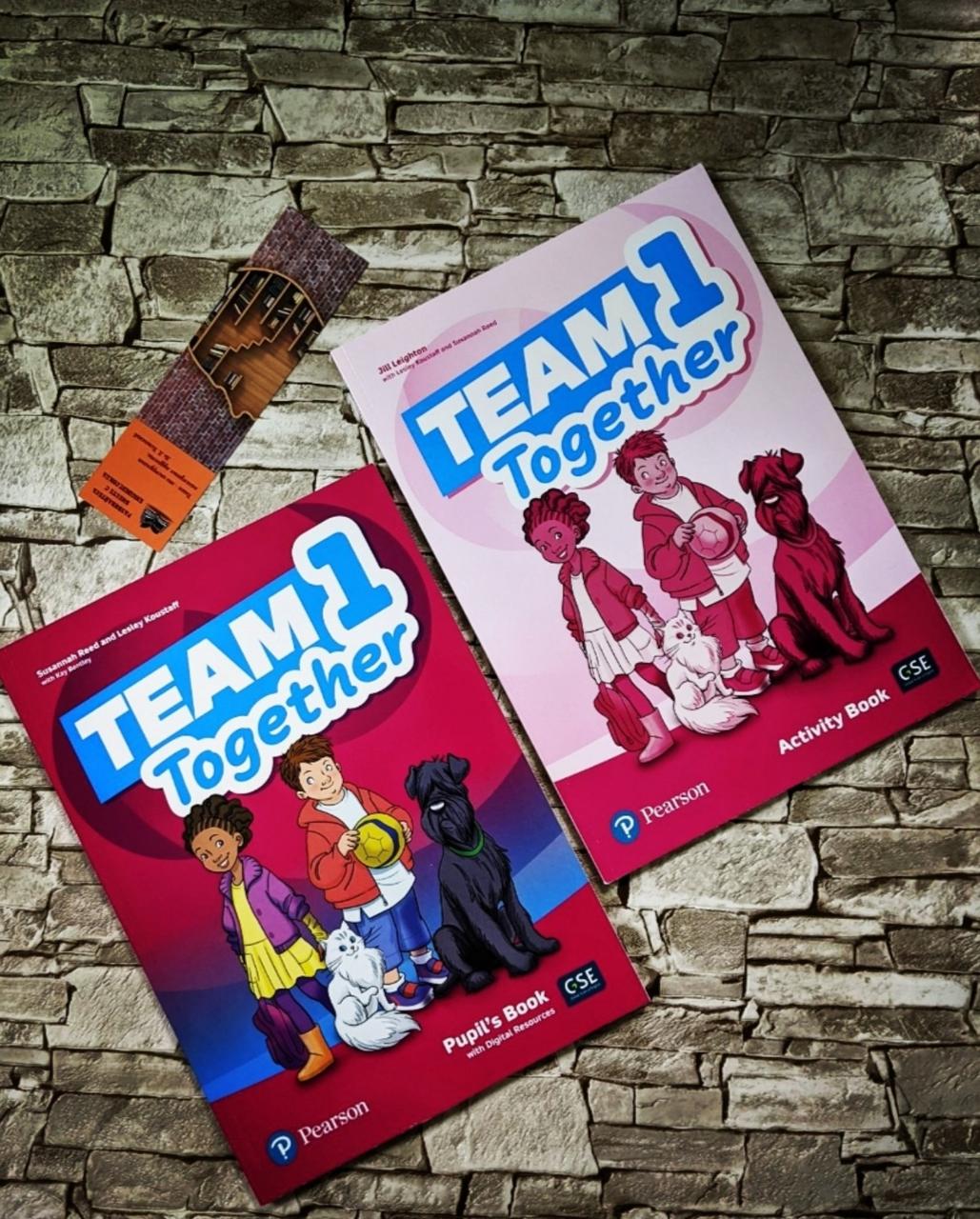 Набір книг "Team Together 1 student's Book & Workbook" Pearson Англійська для дітей
