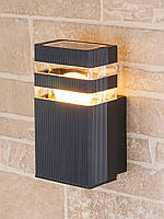 Архітектурний світильник Feron DH0806 чорний  під лампу E27 IP54  65*110*195