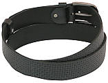 Ремінь під джинси Skipper чорний 4 см, фото 3