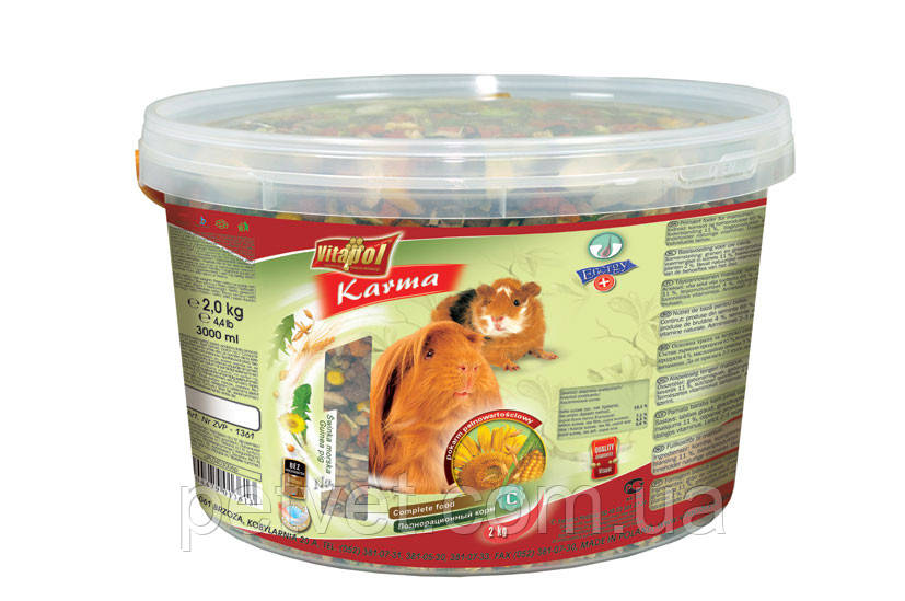 Корм для морських свинок Vitapol 2 кг (3 л)
