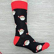 Шкарпетки чоловічі високі весна/осінь р.41-46 новорічні асорті "EKMEN" бавовна 30033192, фото 4