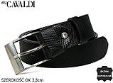 Ремінь під джинси зі шкіри 4U Cavaldi з натуральної шкіри, фото 2