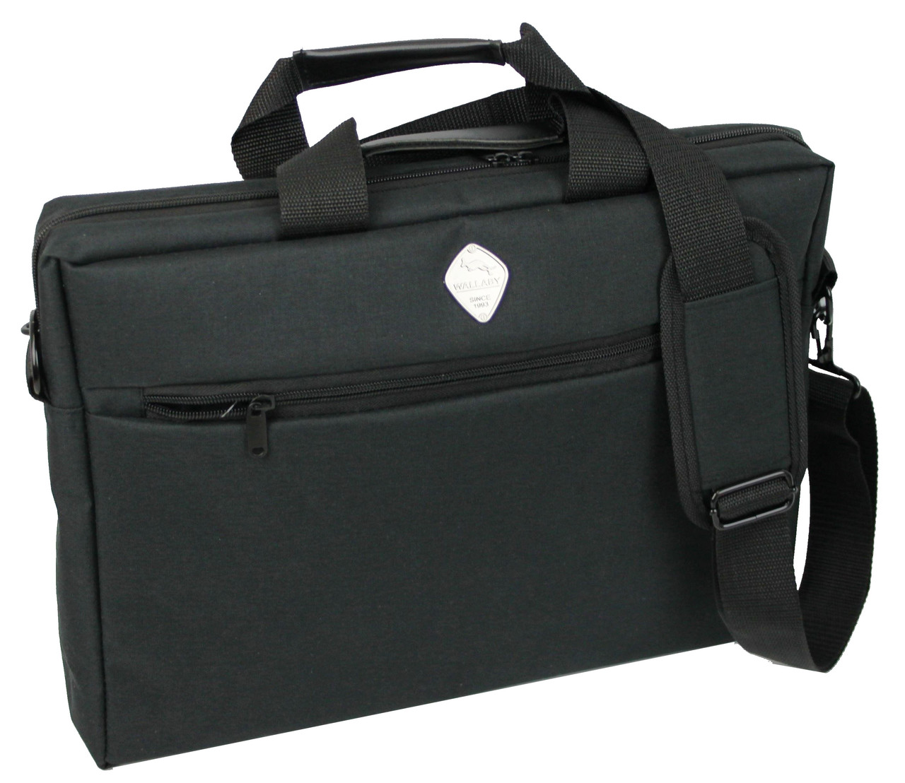 Сумка buuba для ноутбука 15,6 дюймів Wallaby buuba   чорна, фото 1